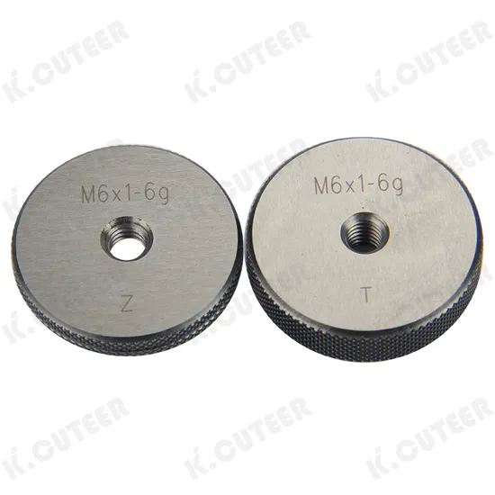 Precision Thread Plug and Ring Gauge for Fine Pitch Testing